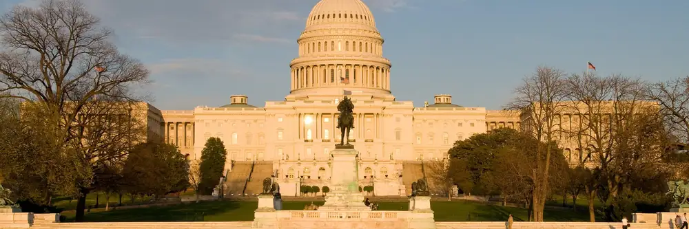 U.S. Capitol building in Washington, DC